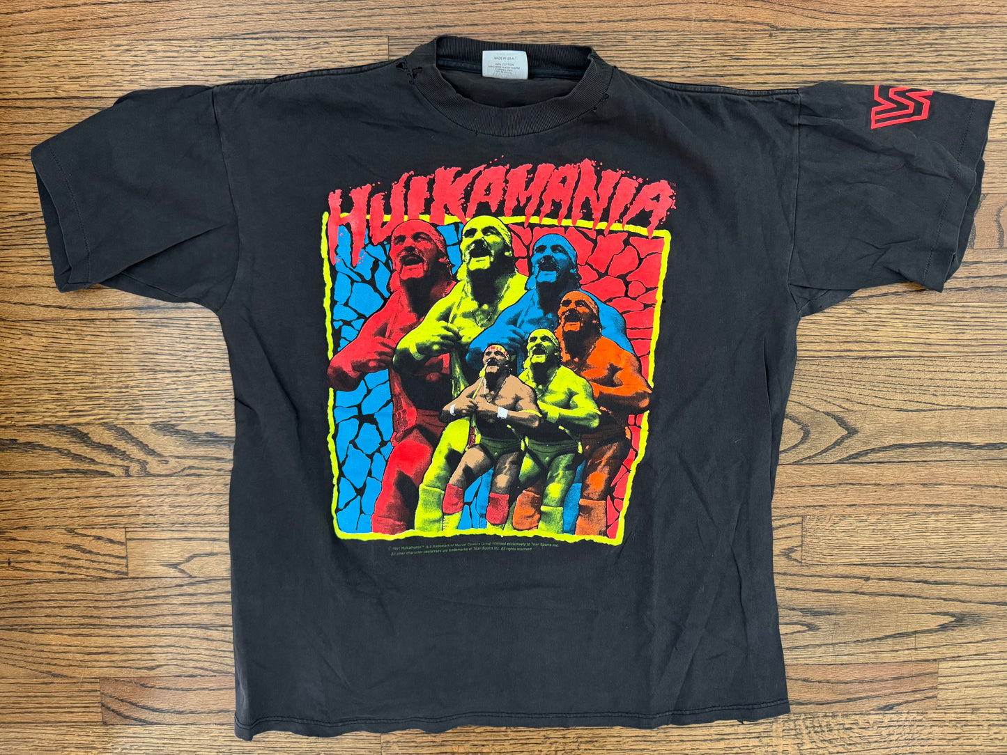 1991 WWF Hulk Hogan catalog shirt