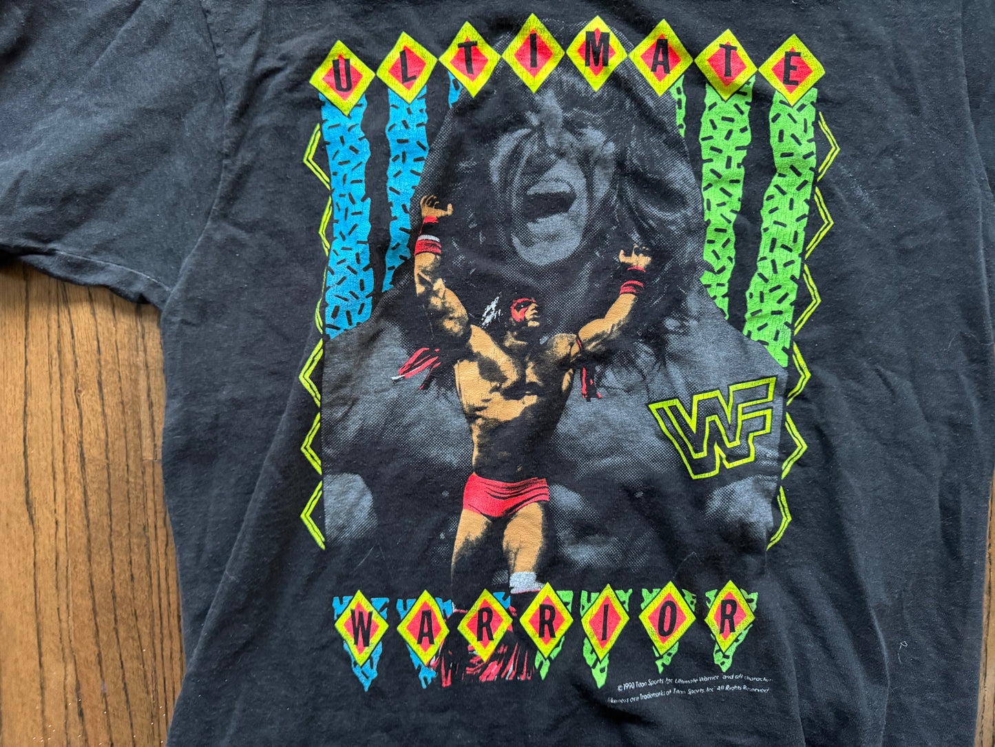 1990 WWF Ultimate Warrior shirt