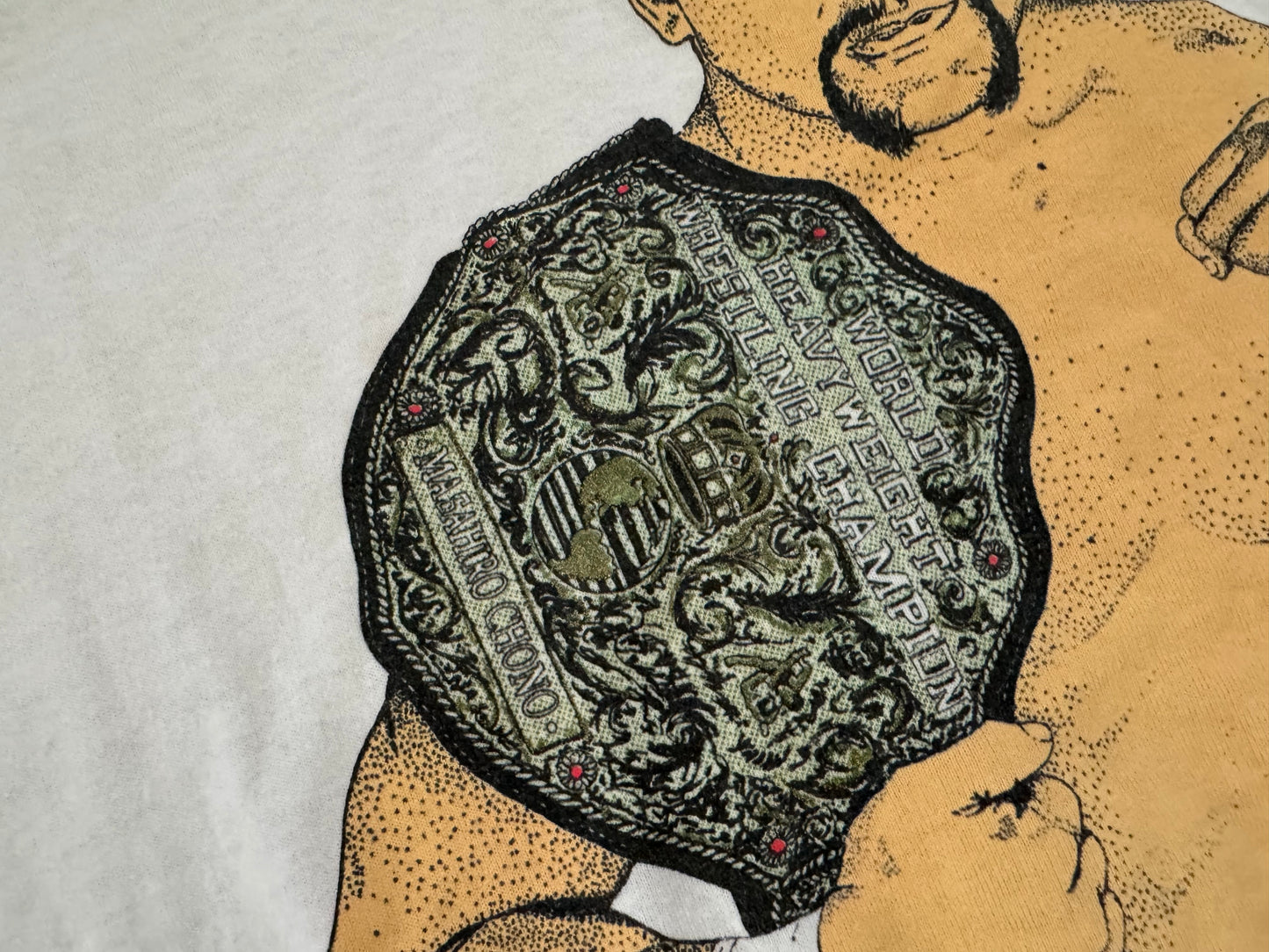 1992 NJPW Masahiro Chono NWA World Heavyweight Champion shirt