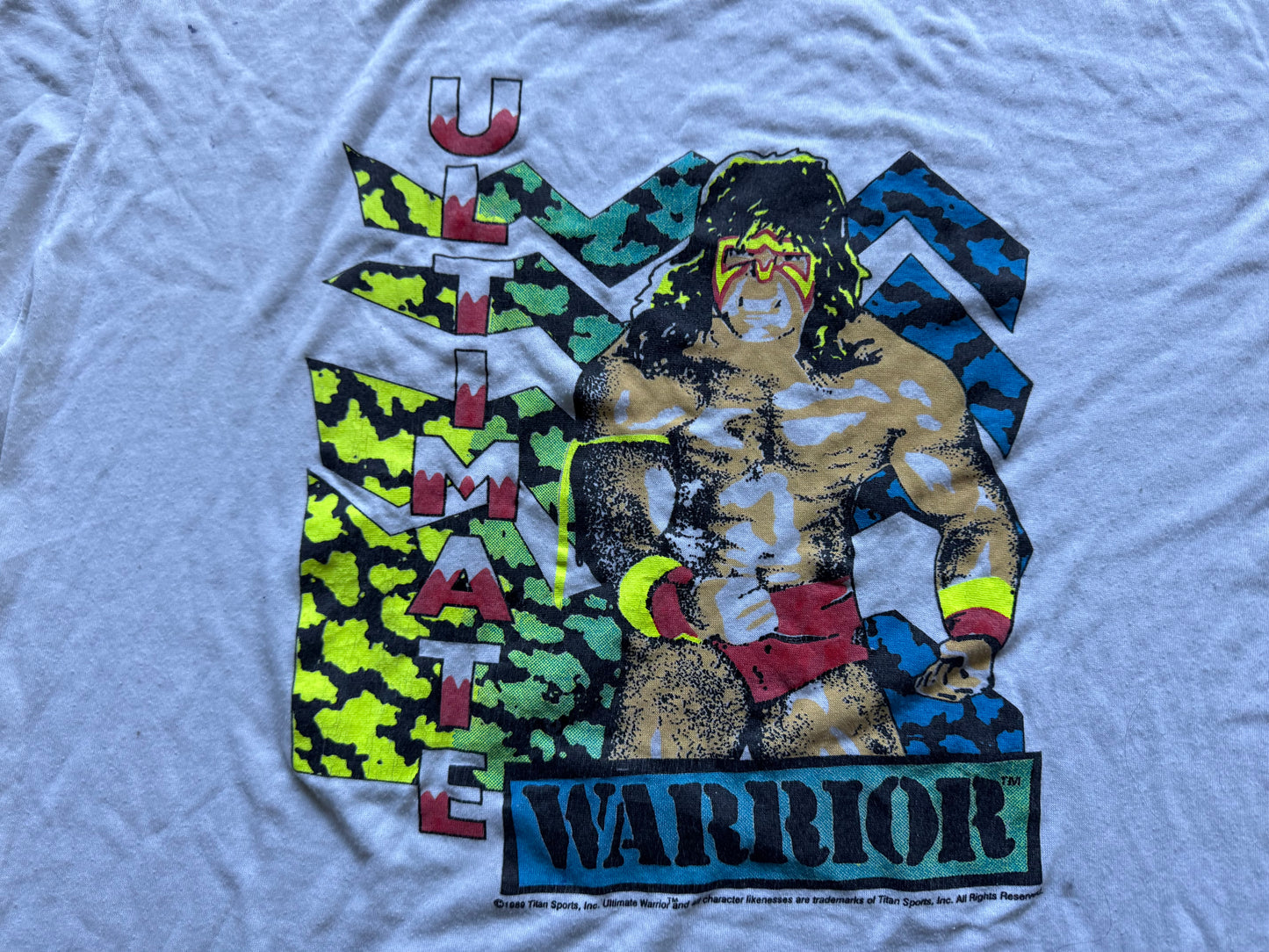 1989 WWF Ultimate Warrior shirt