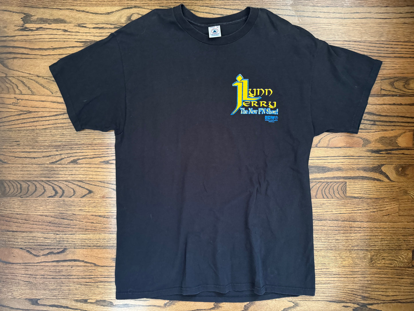 1998 ECW Jerry Lynn “The New F’n Show” two sided shirt