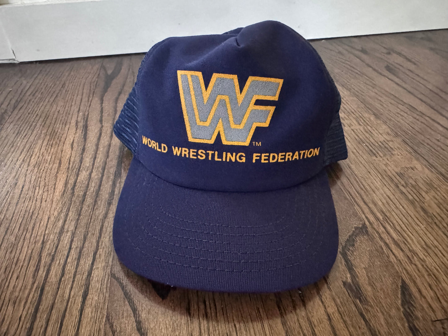 1985 WWF Logo SnapBack Trucker Hat