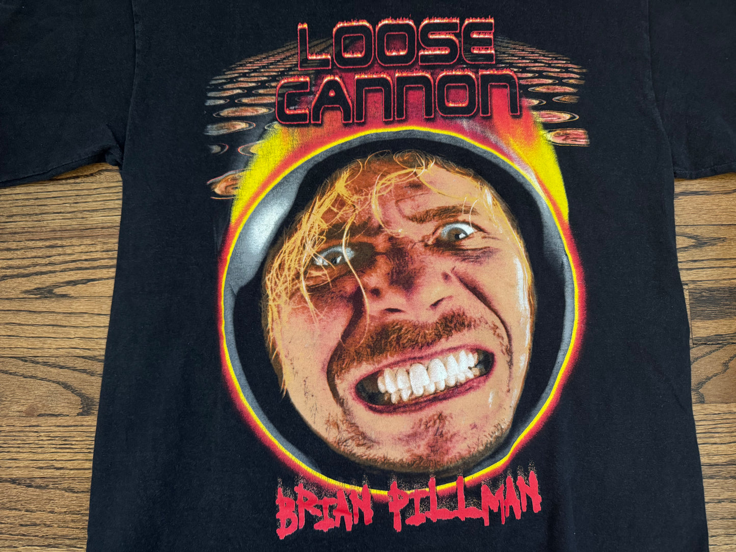 1997 WWF “Loose Cannon” Brian Pillman “I don’t call 911” shirt