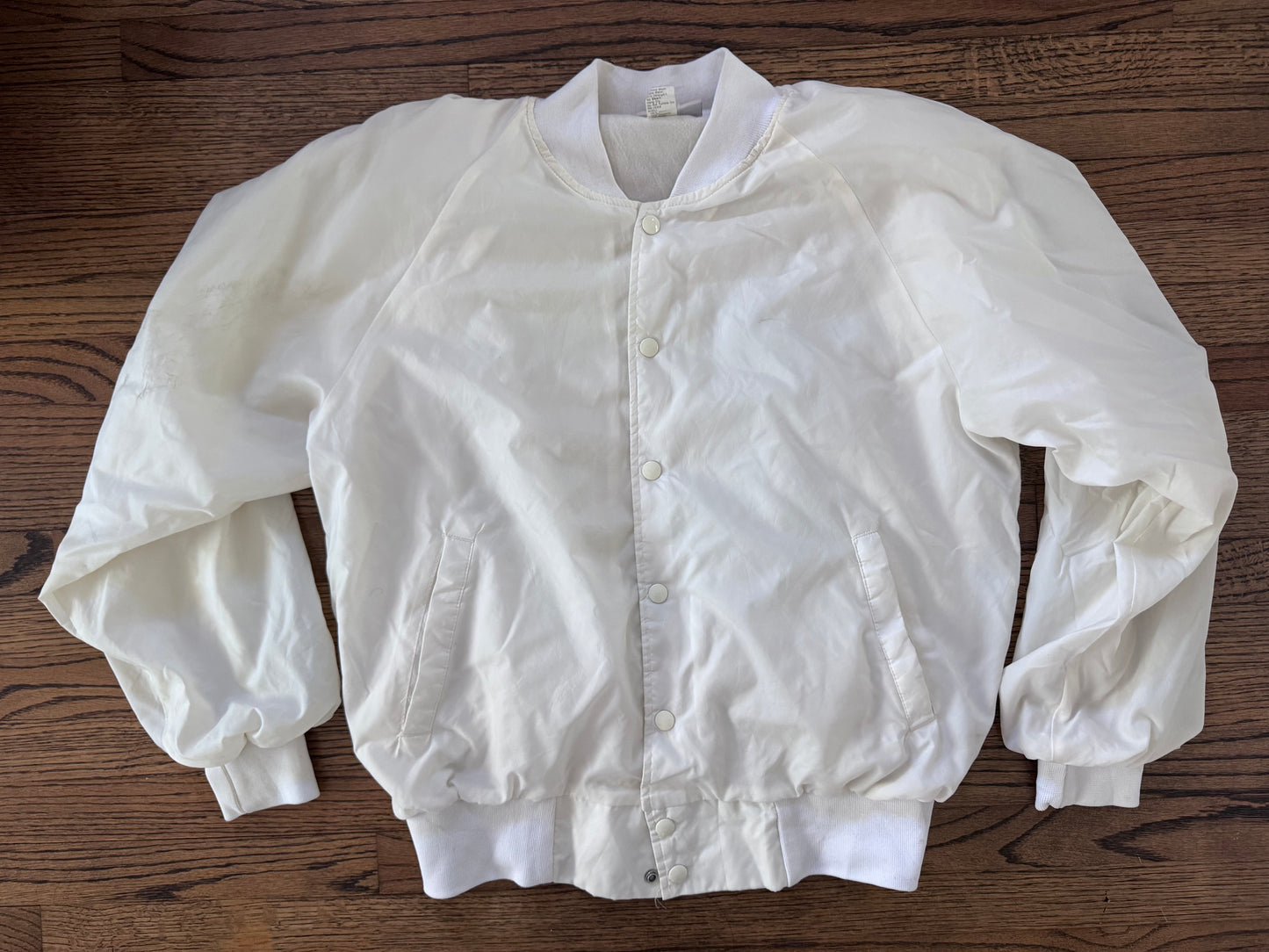 1985 AWA Road Warriors tag team champion white satin jacket