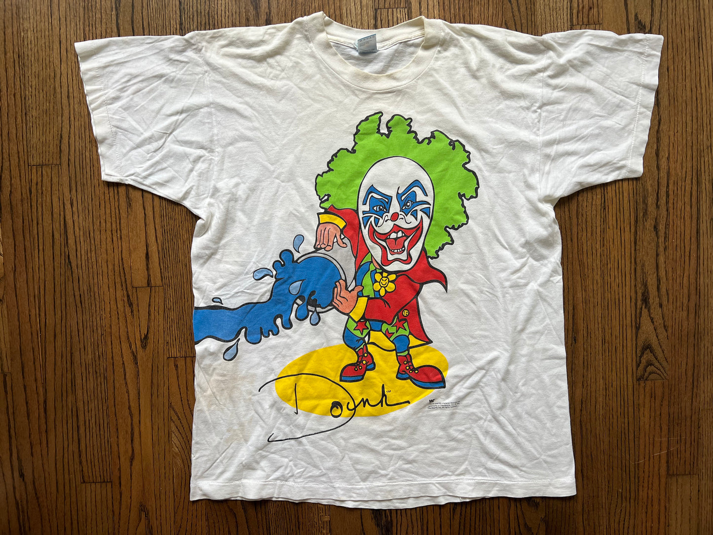 1993 WWF Doink The Clown shirt