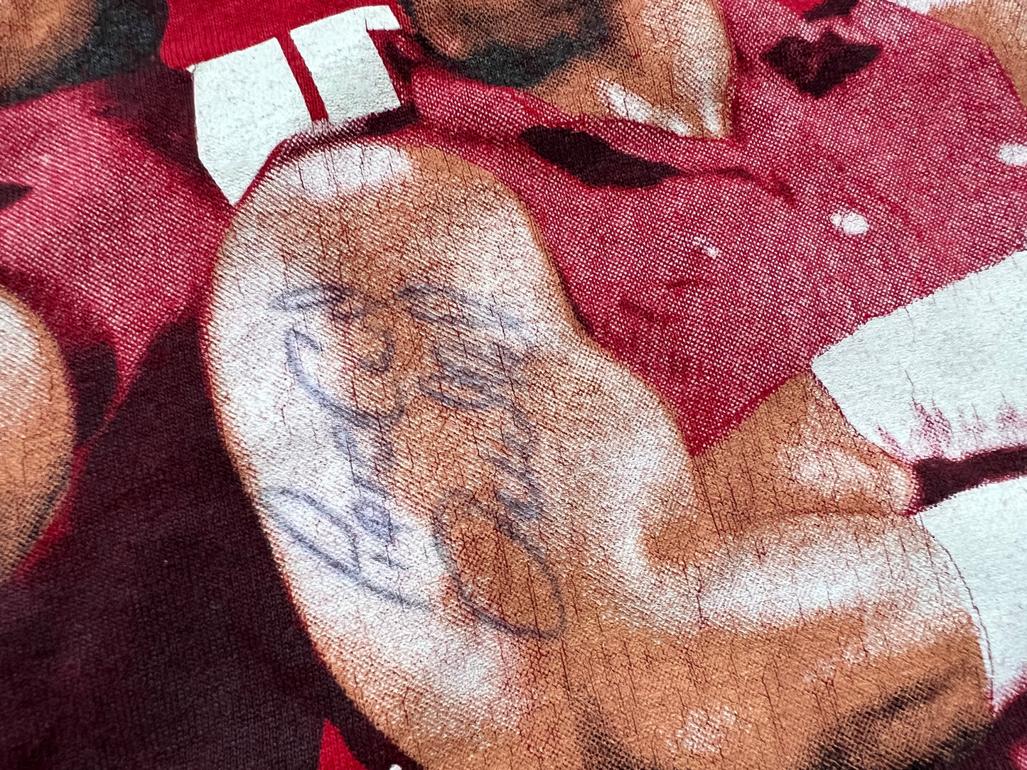 1994 WWF Quebecers shirt signed by Jacques and Pierre