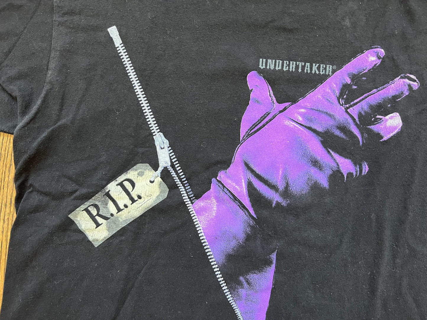 1994 WWF Undertaker “Guess Who’s Back” two sided shirt