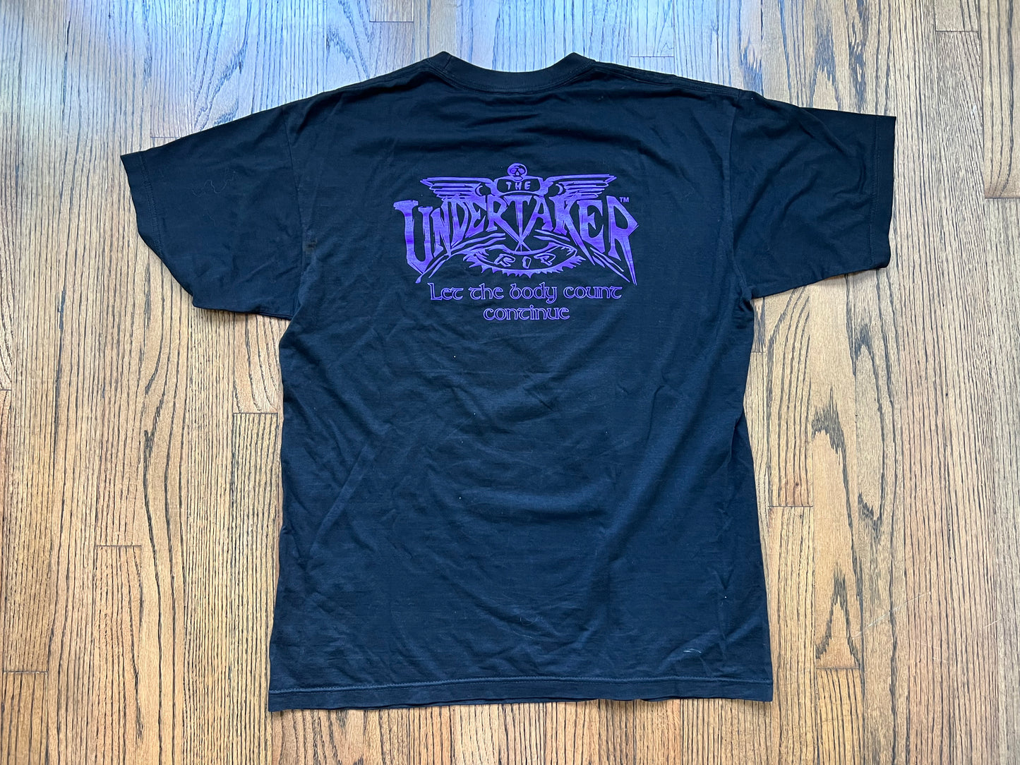 1995 WWF Undertaker two sided shirt