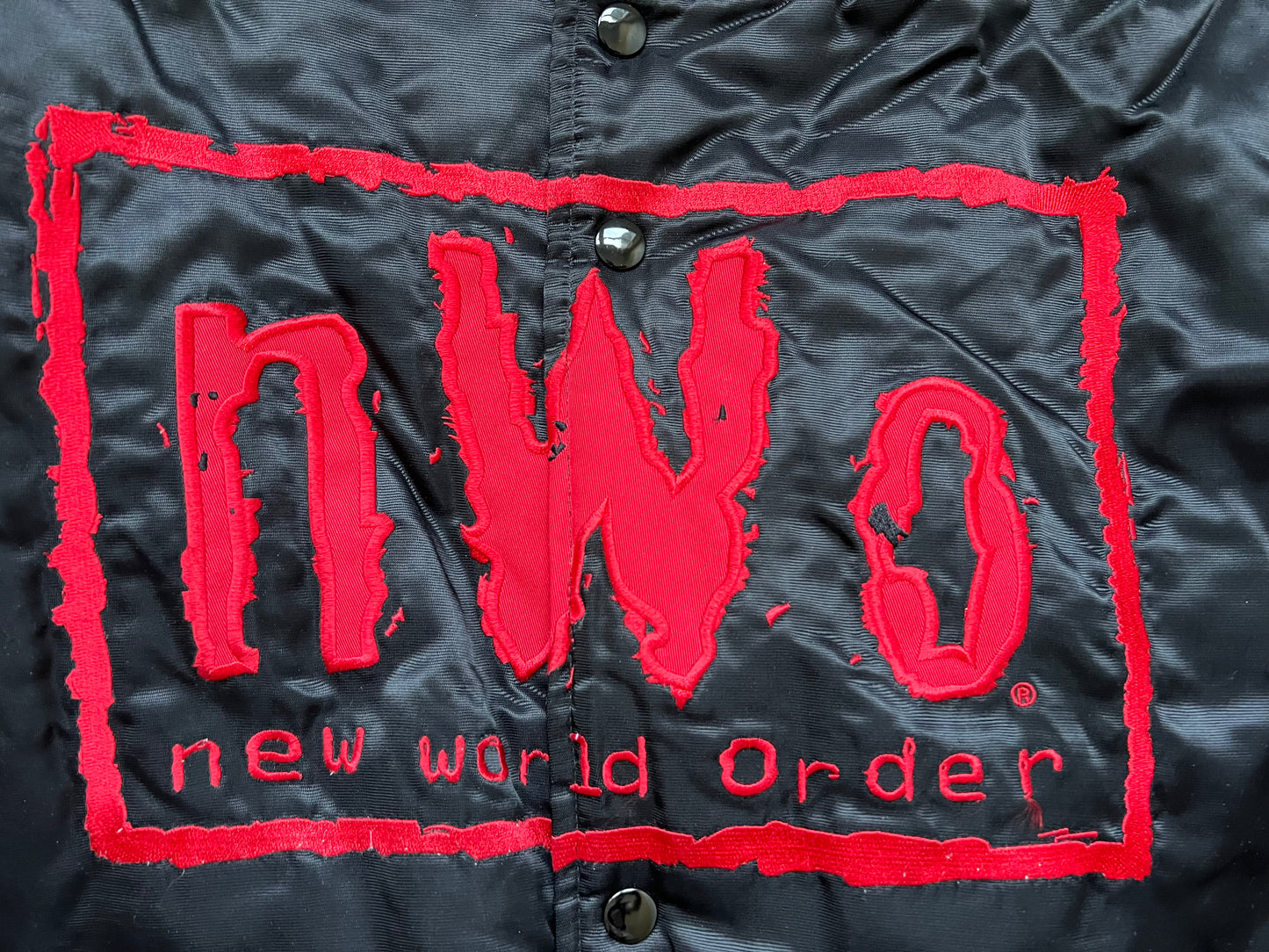 1998 WCW / n.W.o. New World order logo Starter Jacket