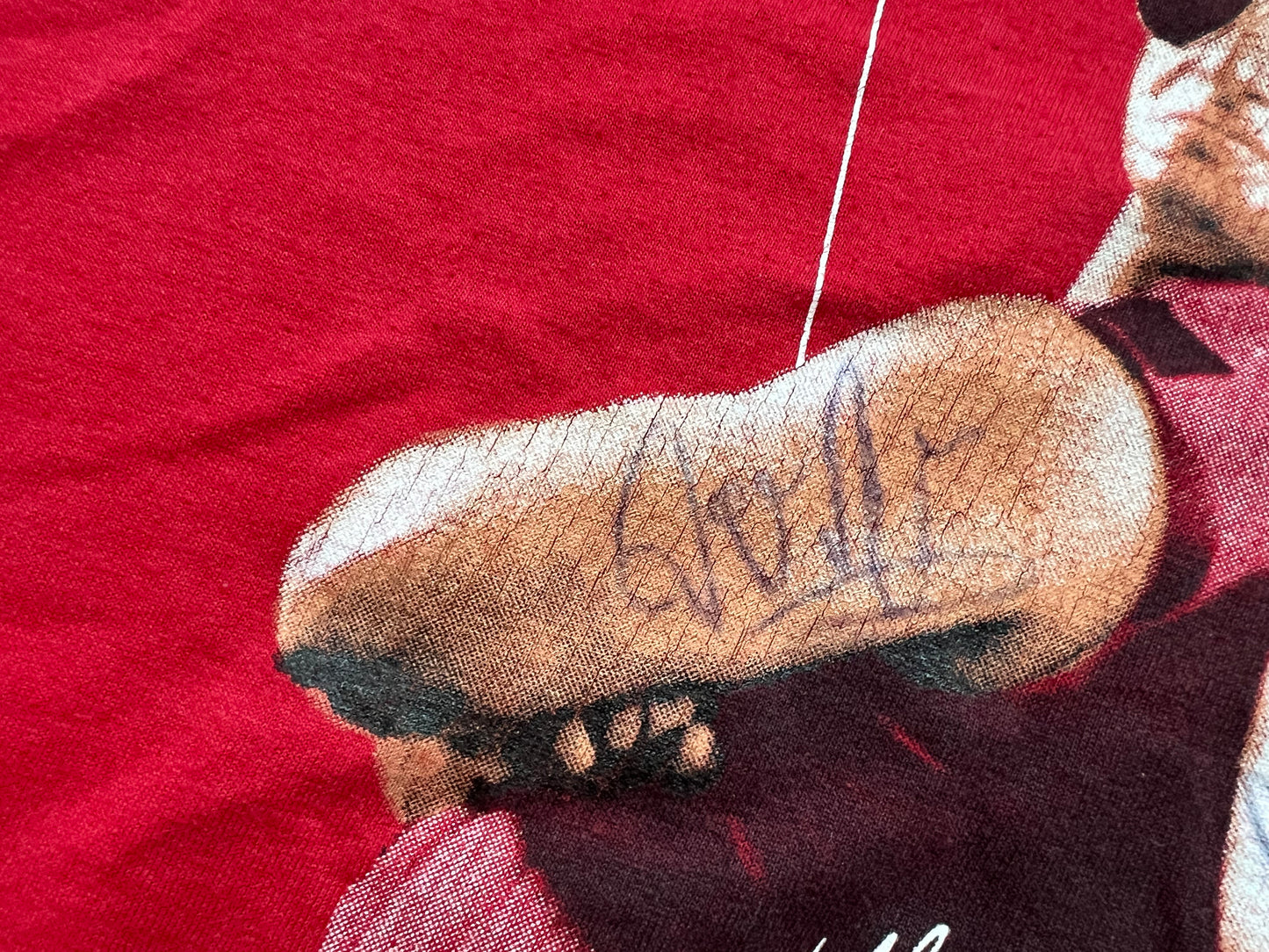1994 WWF Quebecers shirt signed by Jacques and Pierre