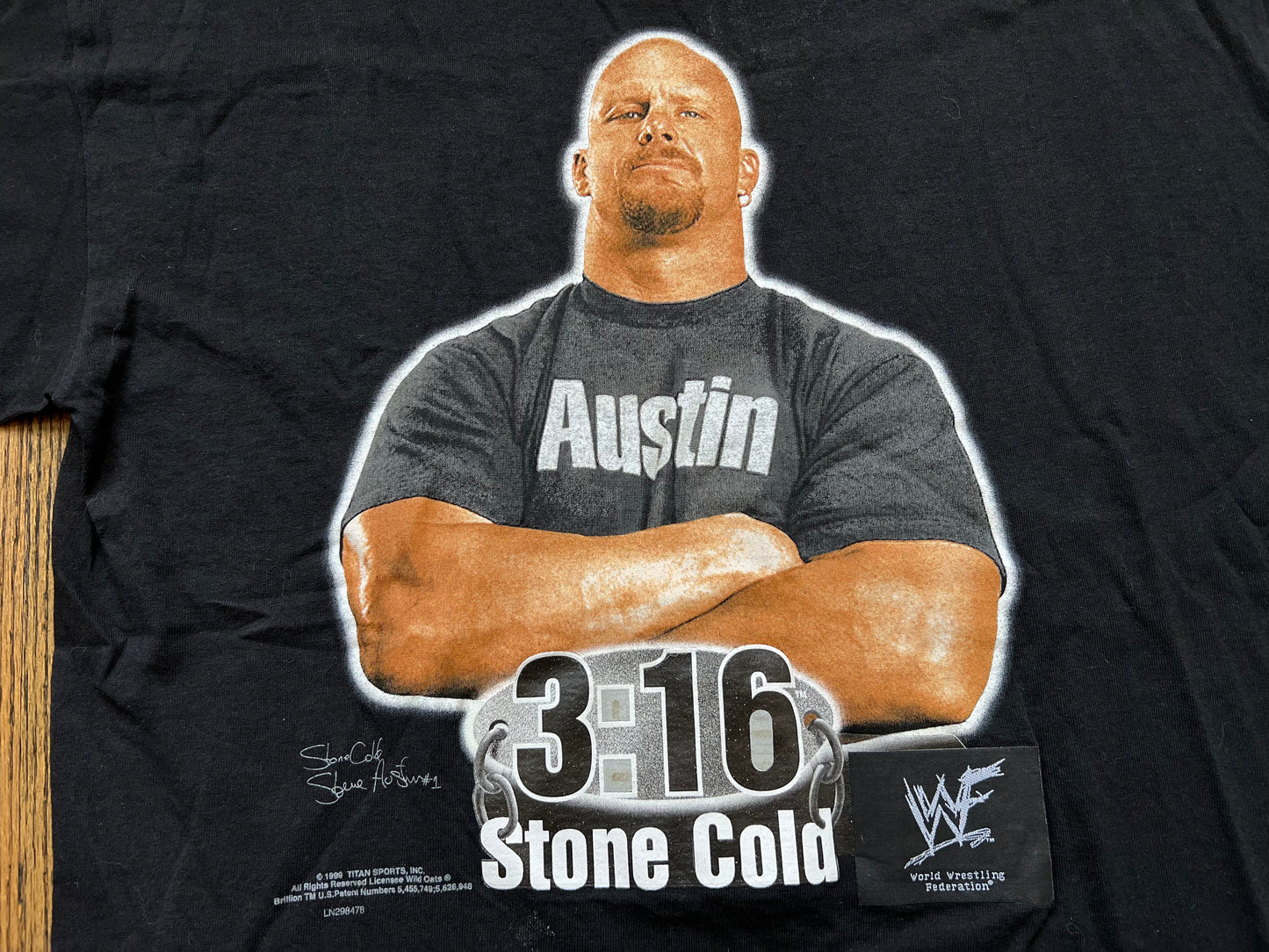 1998 WWF “Stone Cold” Steve Austin shirt
