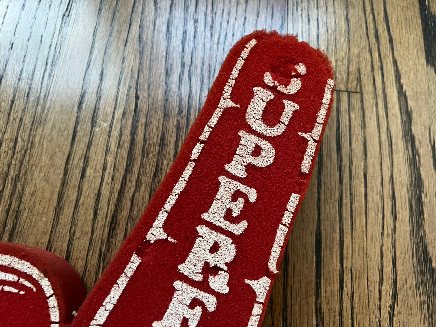 1984 WWF Jimmy “SUPERFLY” Snuka foam hand