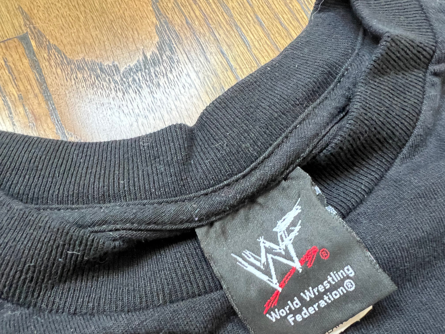 2001 WWF “Stone Cold” Steve Austin “Sellout 3:16” / “Property of Vince McMahon shirt