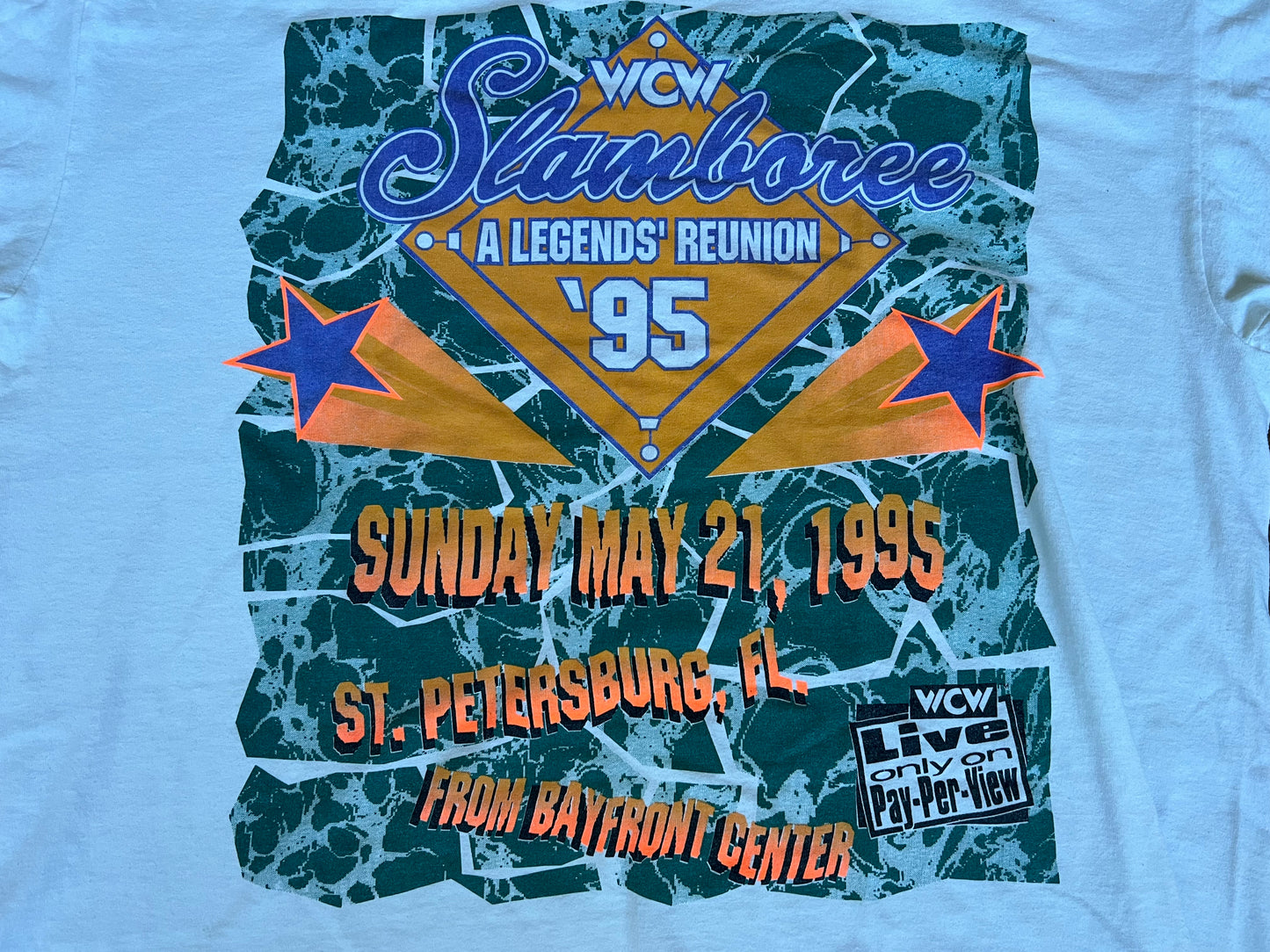 1995 WCW Slamboree: A Legend’s Reunion shirt