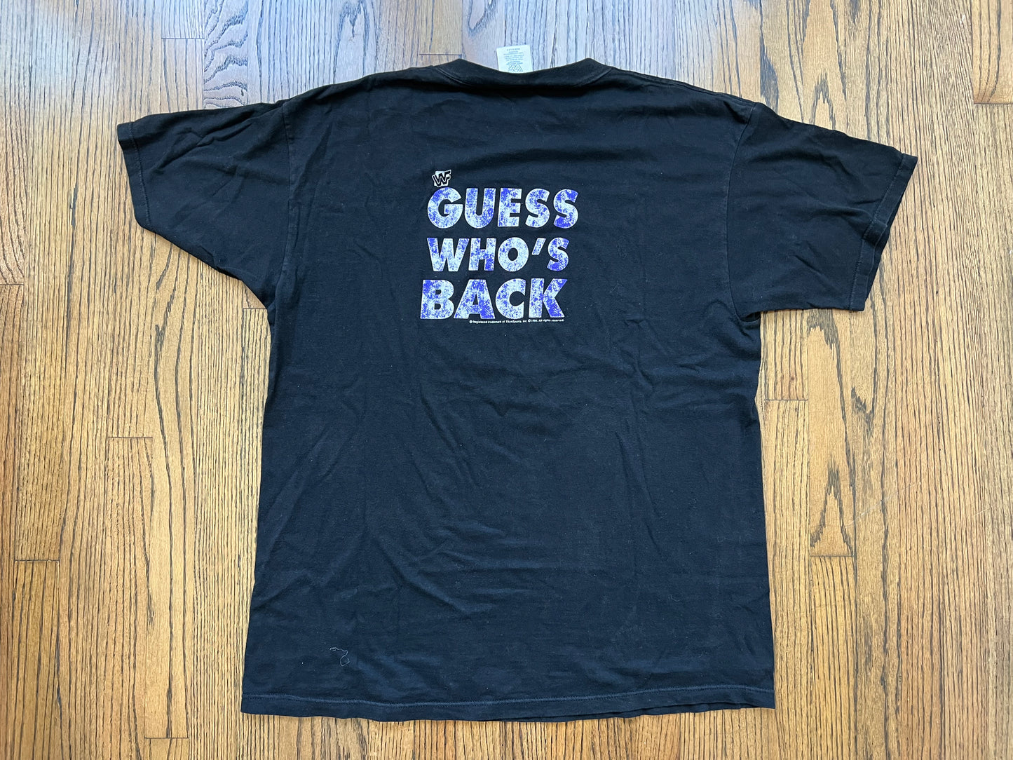 1994 WWF Undertaker “Guess Who’s Back” two sided shirt