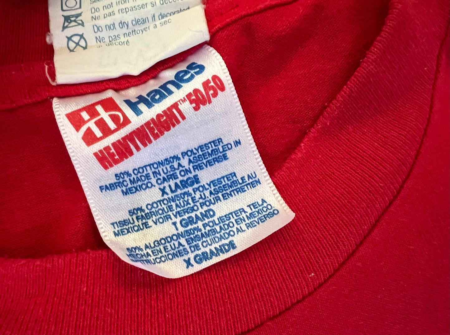 1994 WWF Quebecers shirt featuring Jacques & Pierre