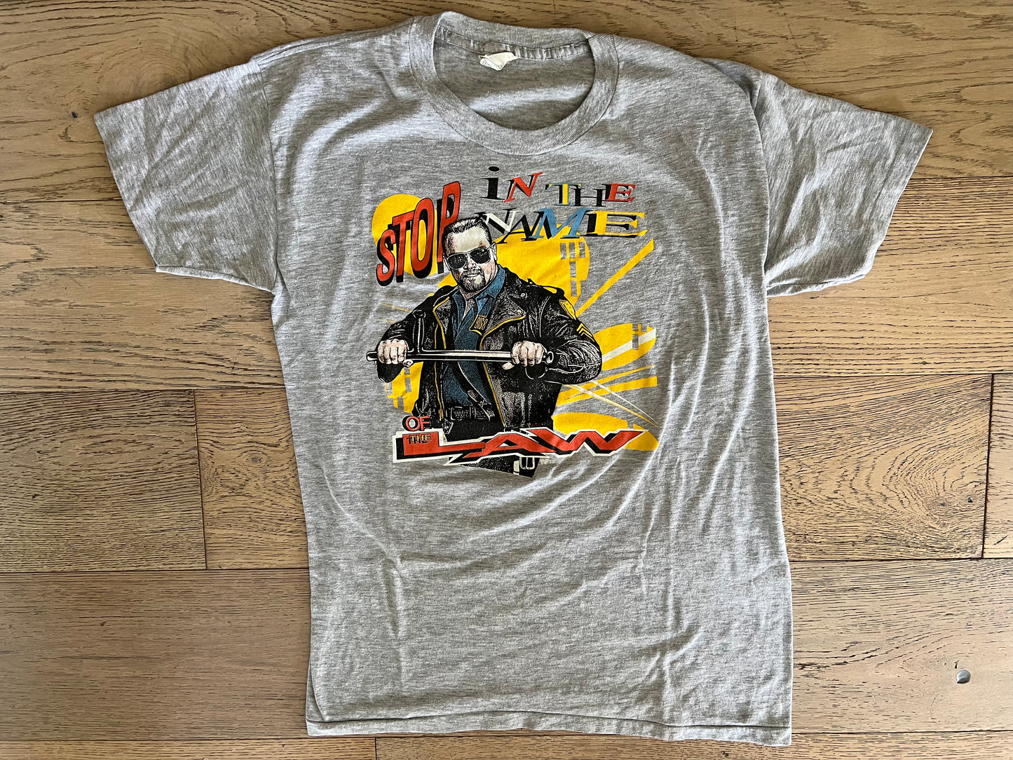 1991 WWF Big Boss Man shirt