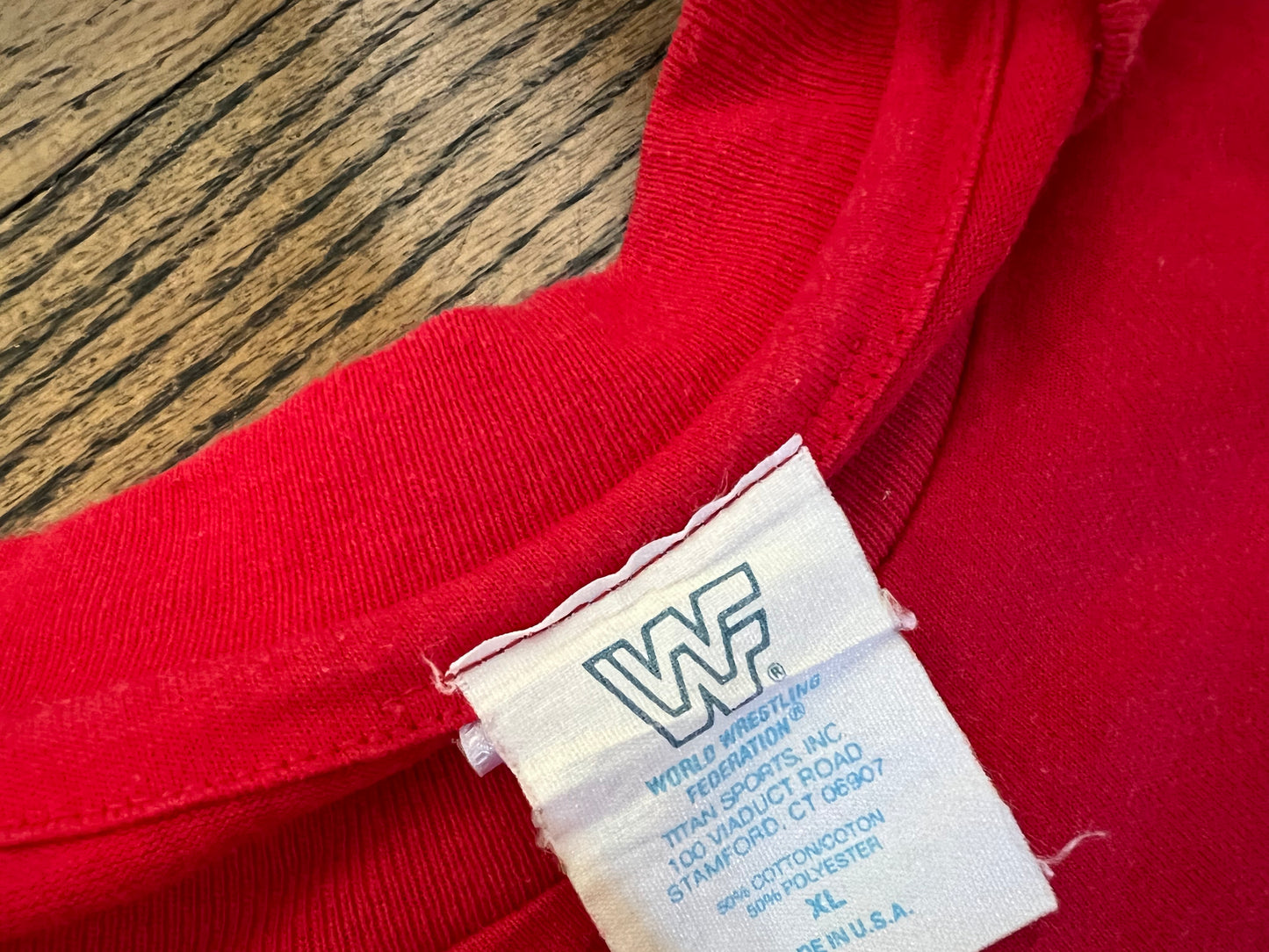 1994 WWF Quebecers shirt featuring Jacques & Pierre