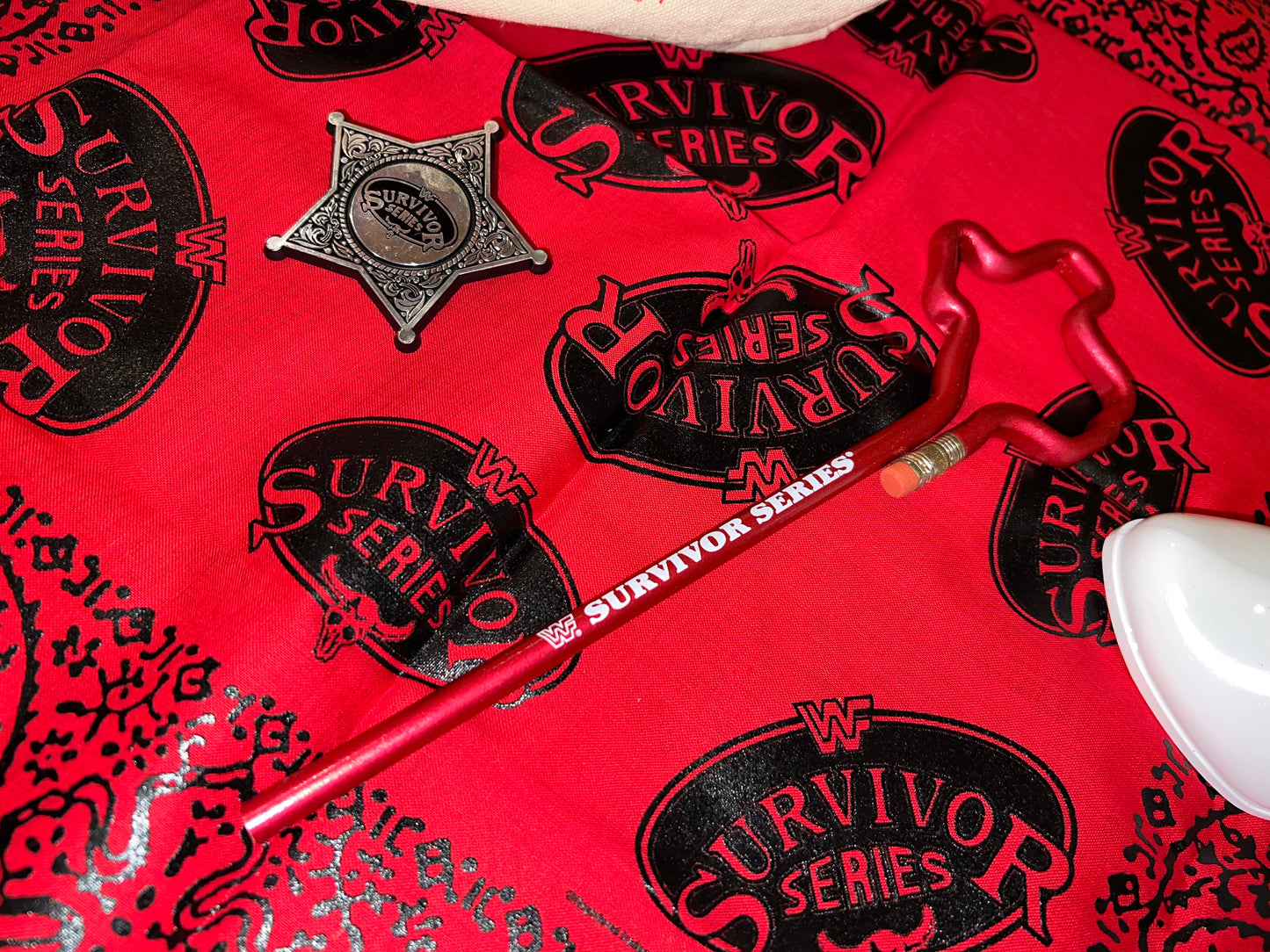 Mostly Mint 1994 WWF Survivor Series Souvenir set