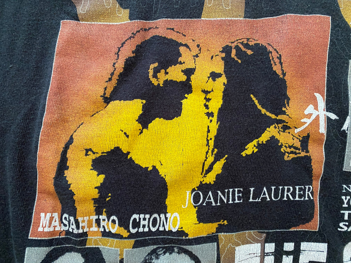 2002 NJPW The Spiral shirt featuring Chyna VS Masahiro Chono