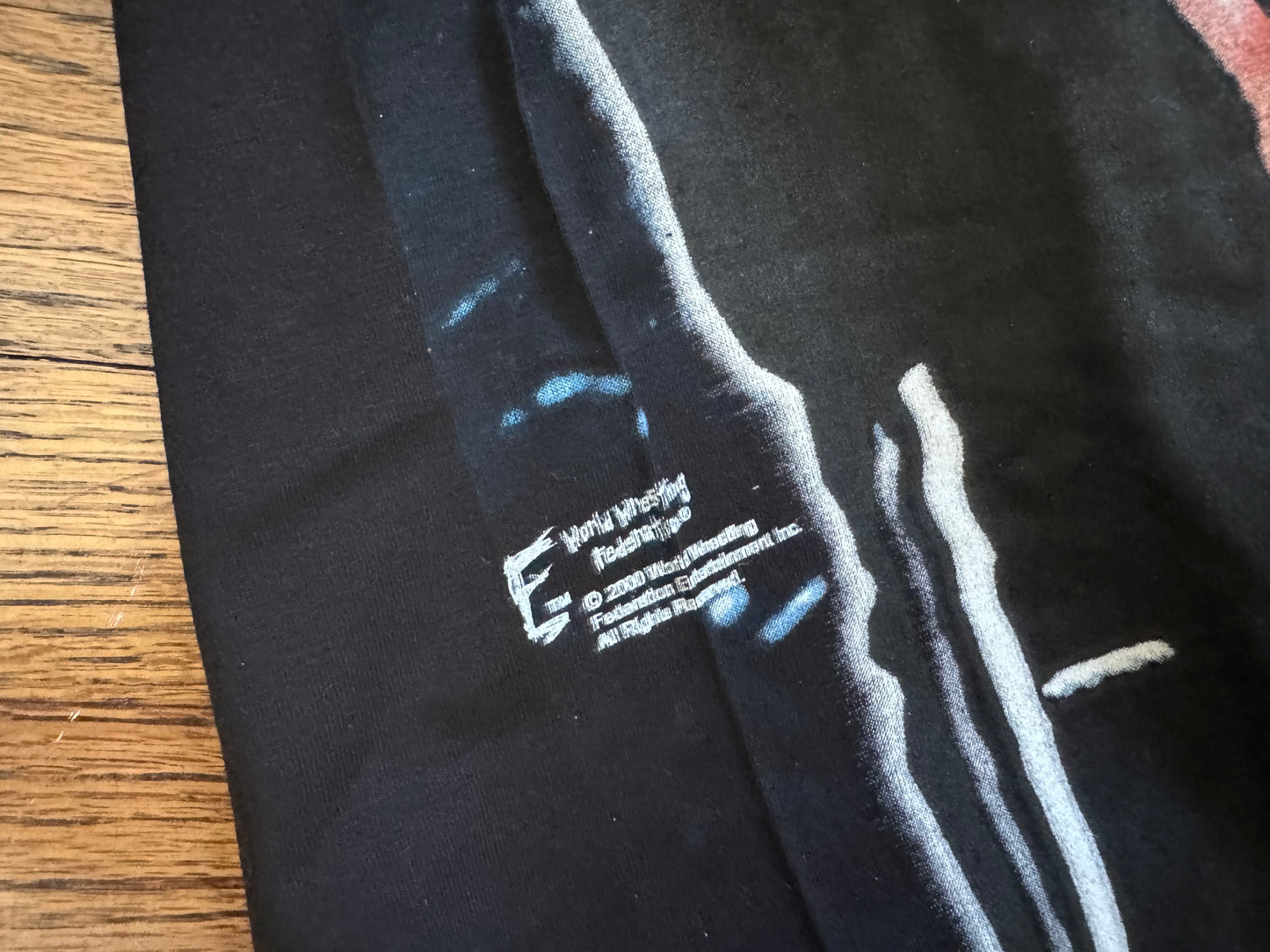 2000 WWF The Rock “If you smell what the Rock is cooking” test print / sample shirt