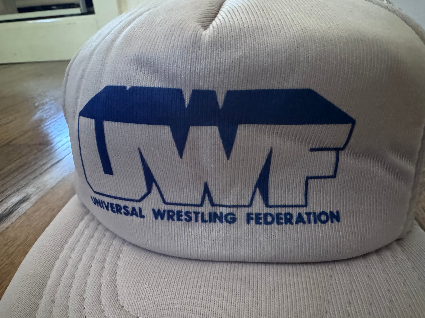 1990 UWF logo trucker hat