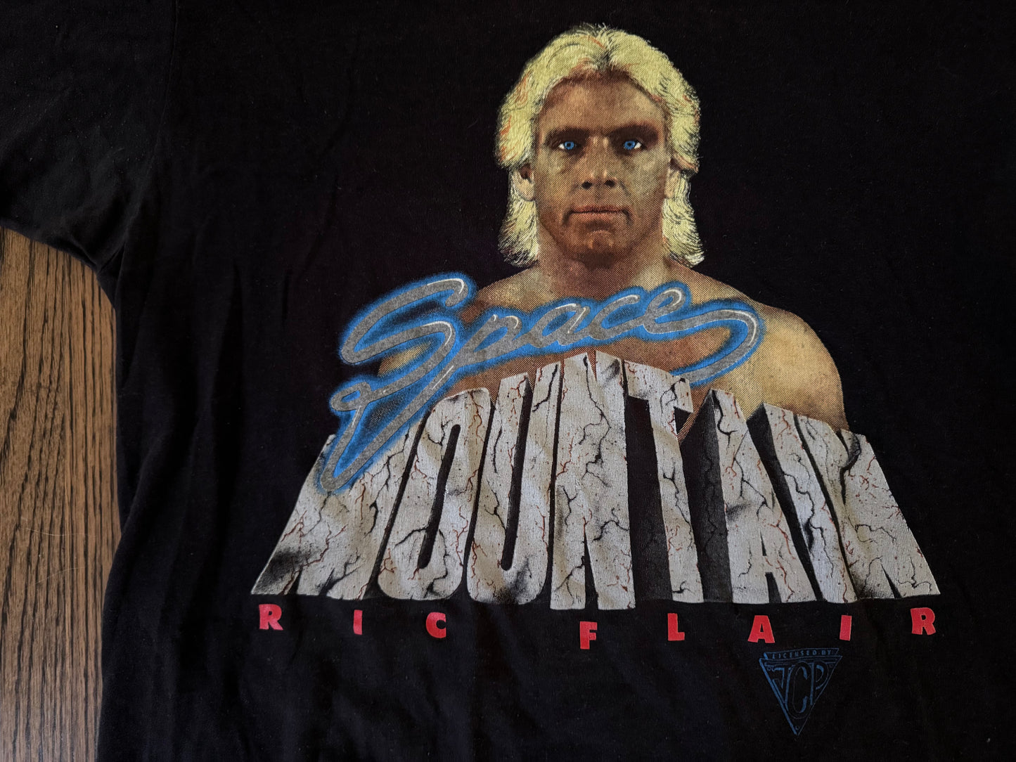 1987 NWA JCP “The Nature Boy” Ric Flair “Space Mountain” shirt