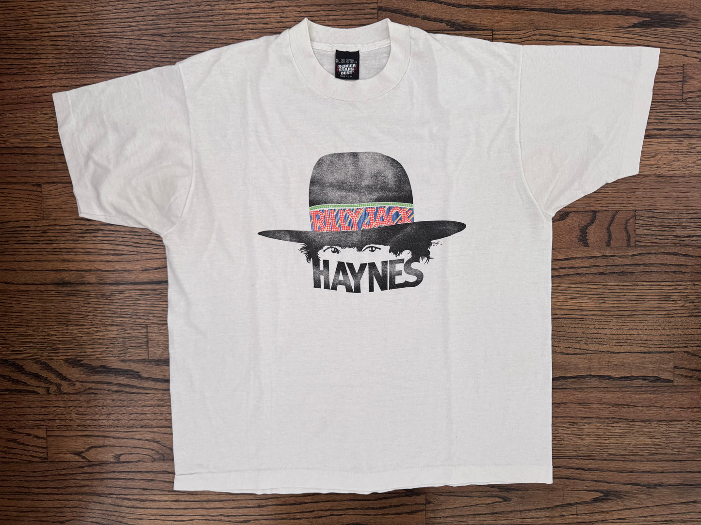 1987 WWF Billy Jack Haynes catalog shirt