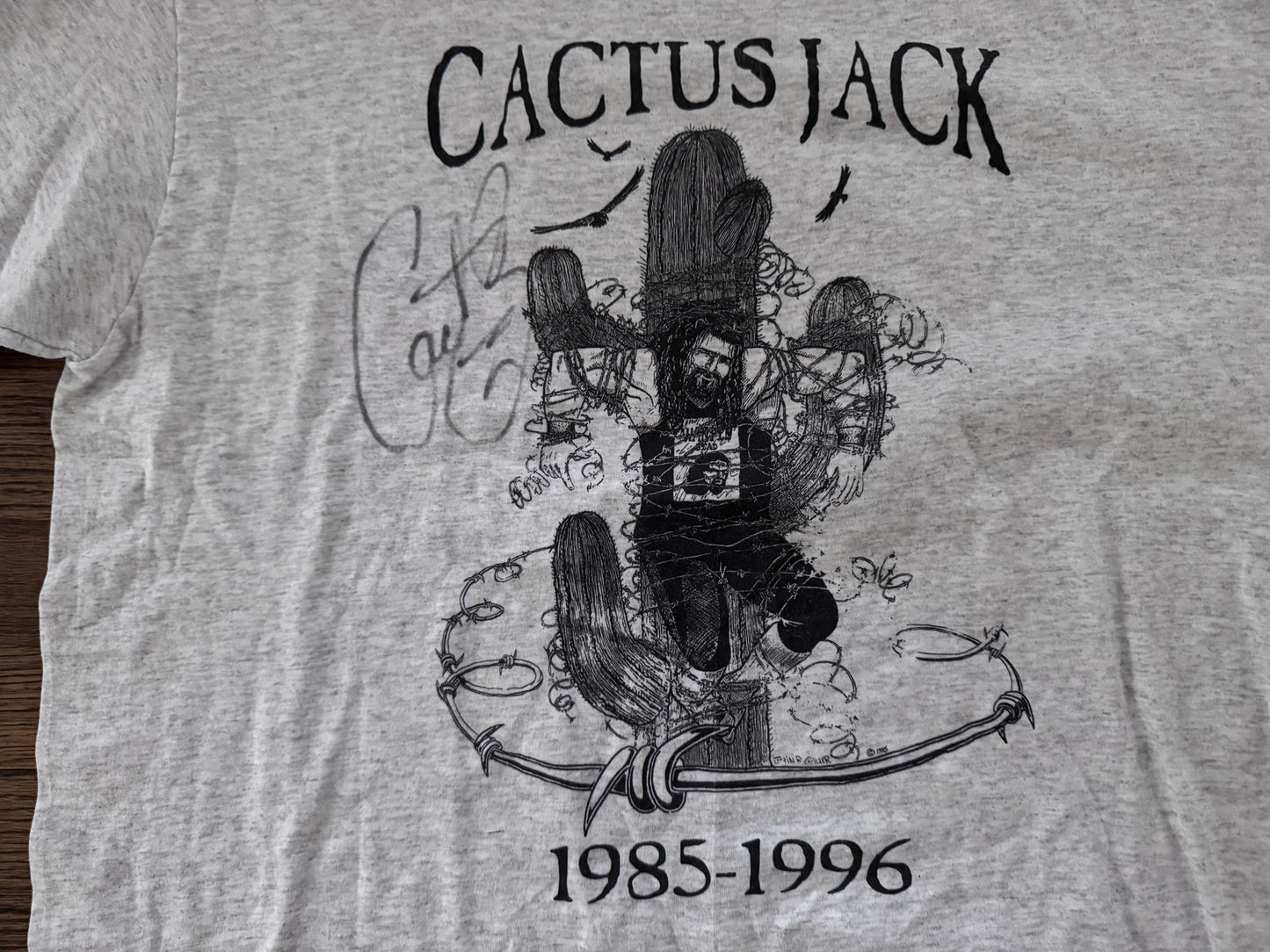 1996 ECW Cactus Jack “Bang Bang…. He’s Dead” shirt