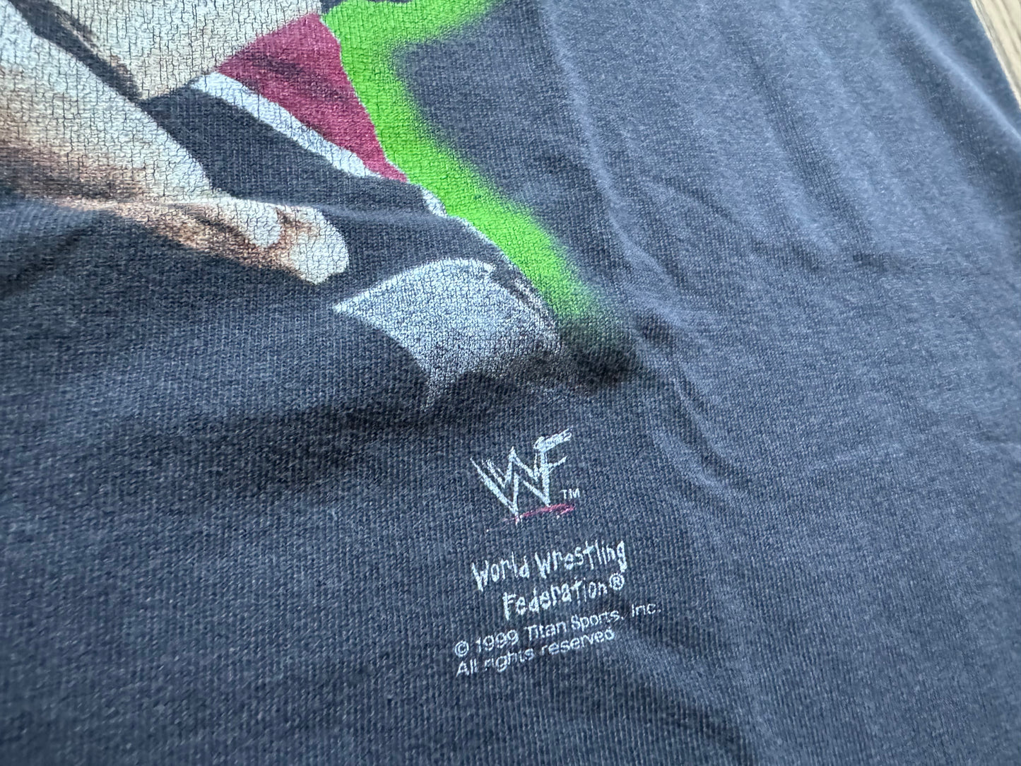 1999 WWF X-PAC two sided shirt