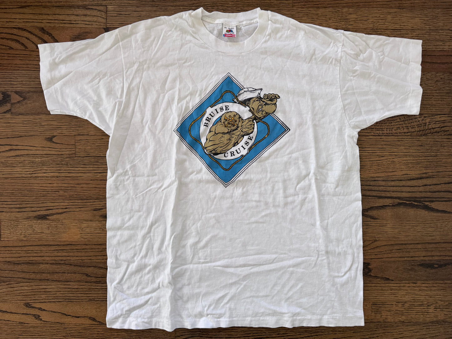 1992 WCW Bruise Cruise shirt