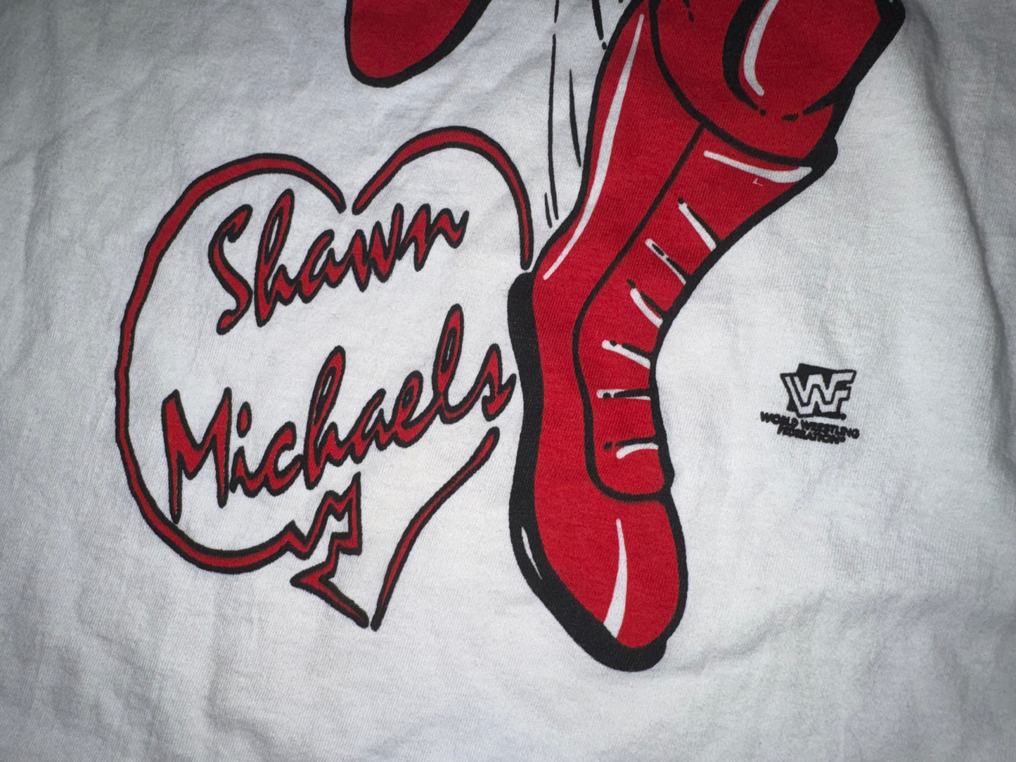1995 WWF “The Heartbreak Kid” Shawn Michaels catalog shirt
