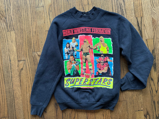 1991 WWF Superstars sweatshirt