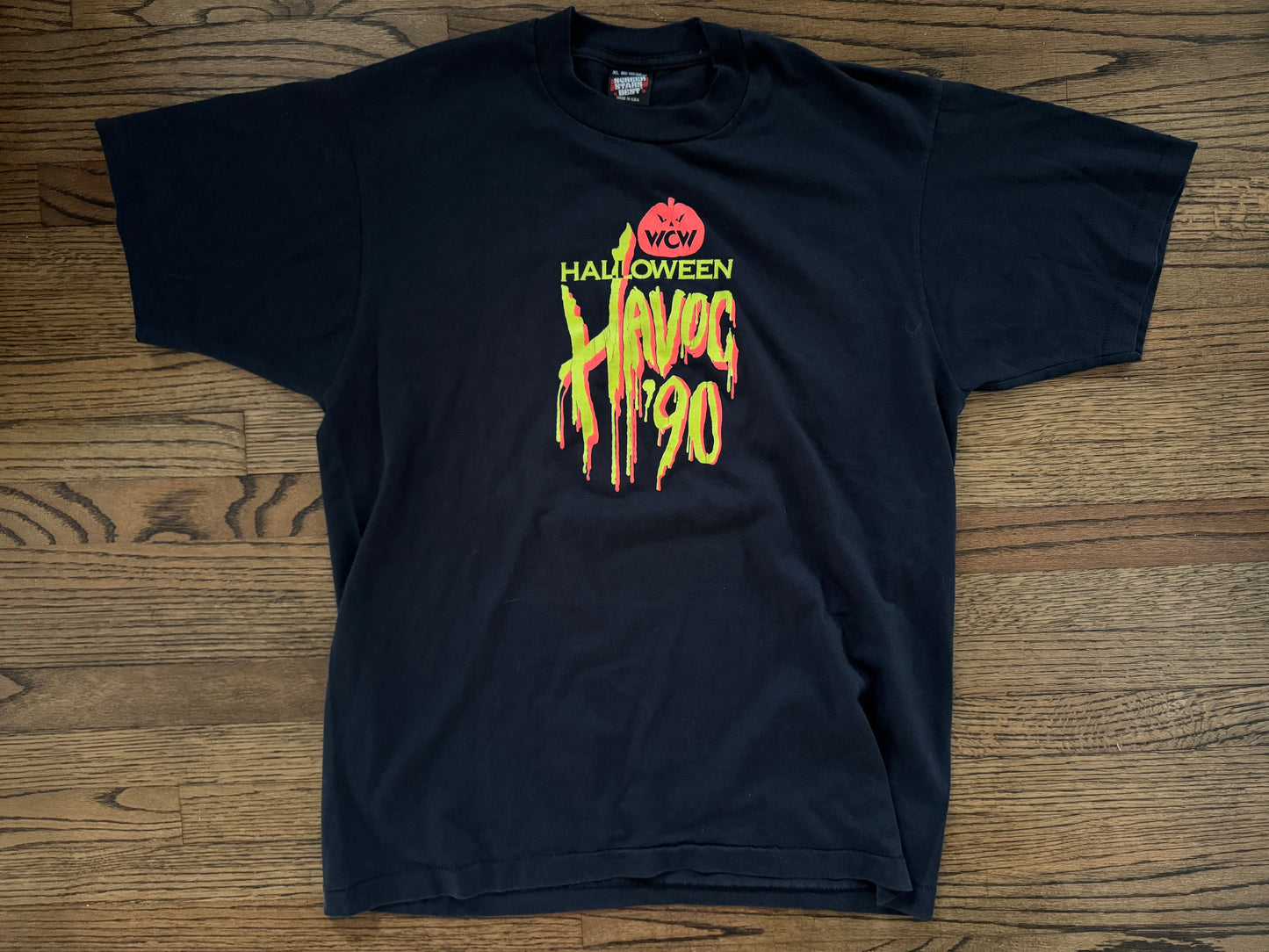 1990 WCW Halloween Havoc event shirt