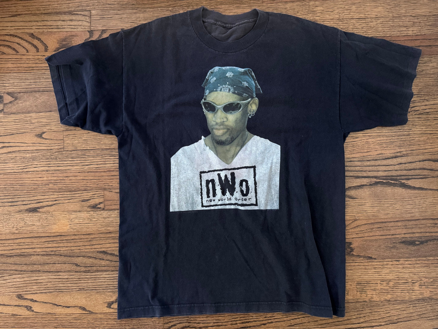 1997 WCW / n.W.o. “Rodzilla” Dennis Rodman shirt