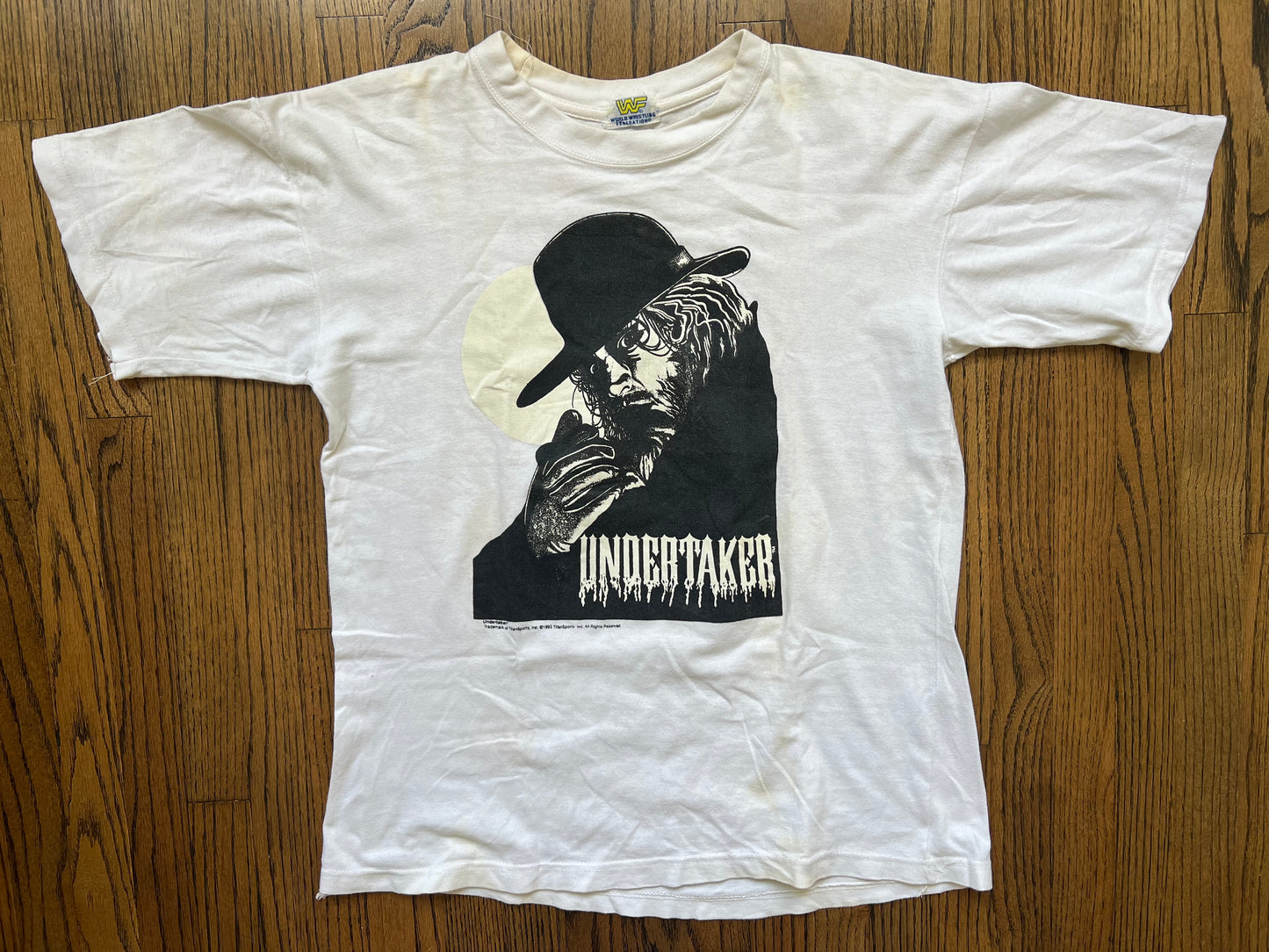 1993 WWF Undertaker shirt
