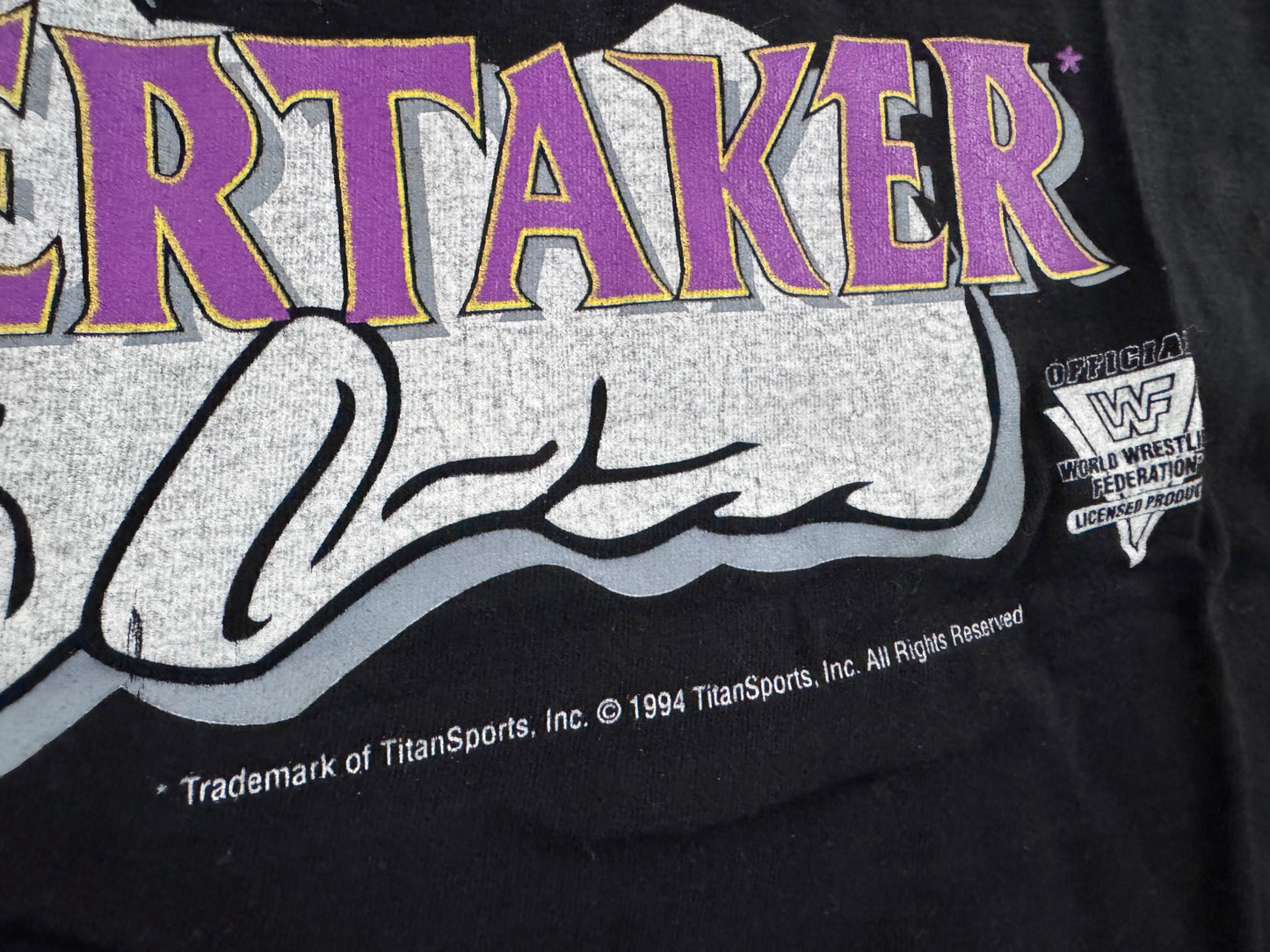 1994 WWF Undertaker shirt