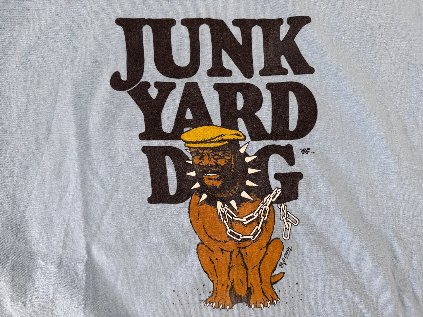1985 WWF Junkyard Dog catalog shirt