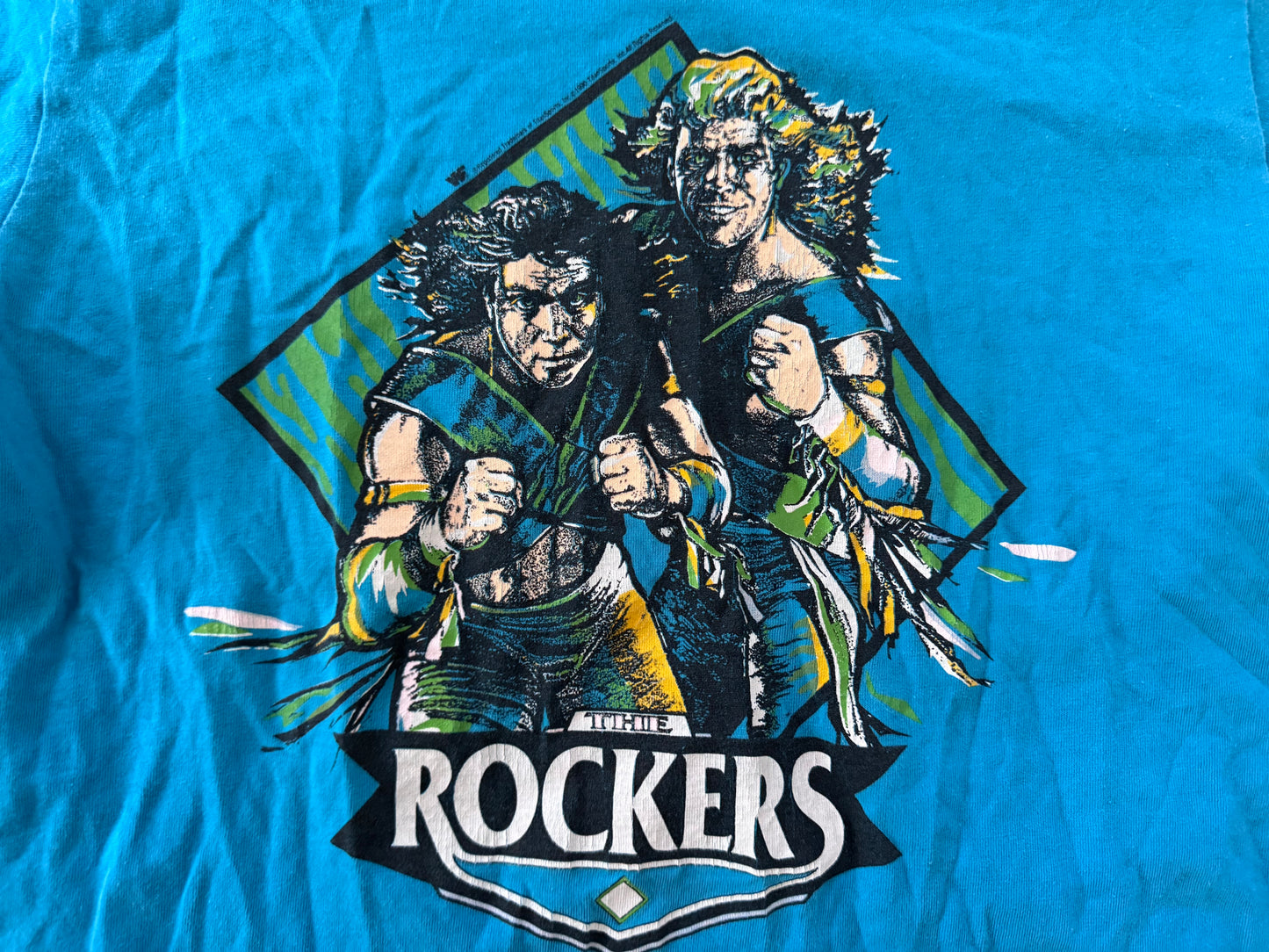 1990 WWF Rockers kid size shirt
