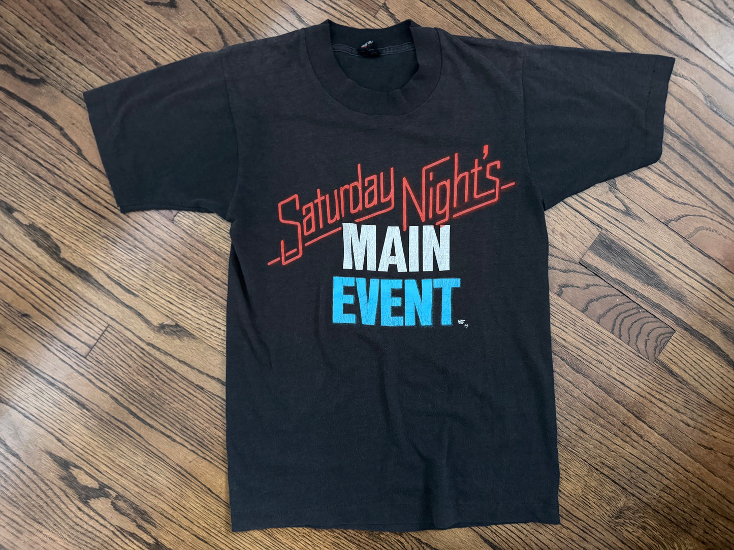 1985 WWF Saturday Night’s Main Event catalog shirt