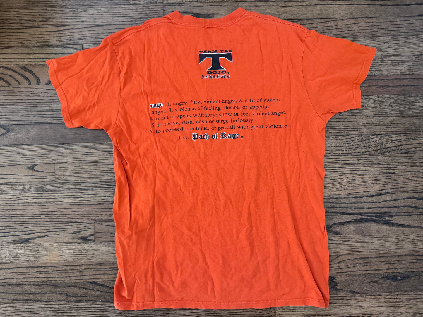 1997 ECW “World Television Champion” Taz two sided shirt