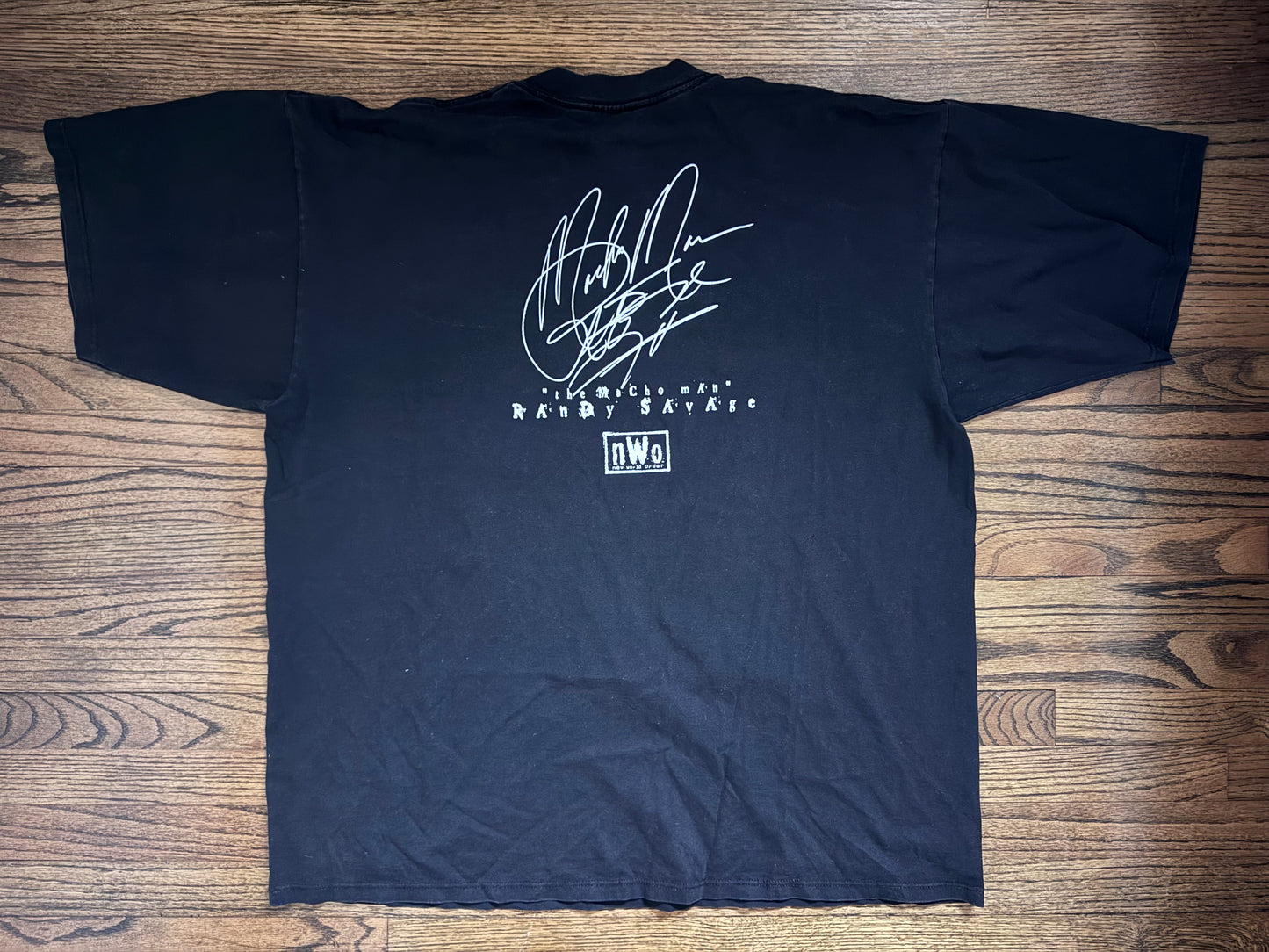 1997 WCW / n.W.o. “Macho Man” Randy Savage - Steve Stanley two sided shirt