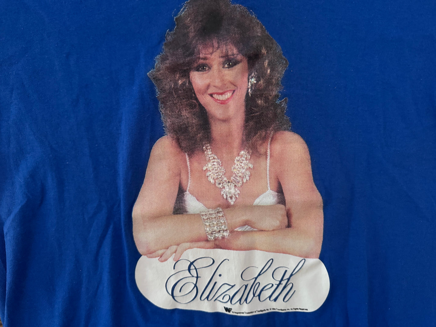 1988 WWF “The Lovely” Miss Elizabeth catalog shirt