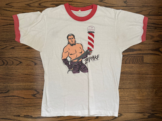 1987 WWF Brutus “The Barber” Beefcake catalog shirt