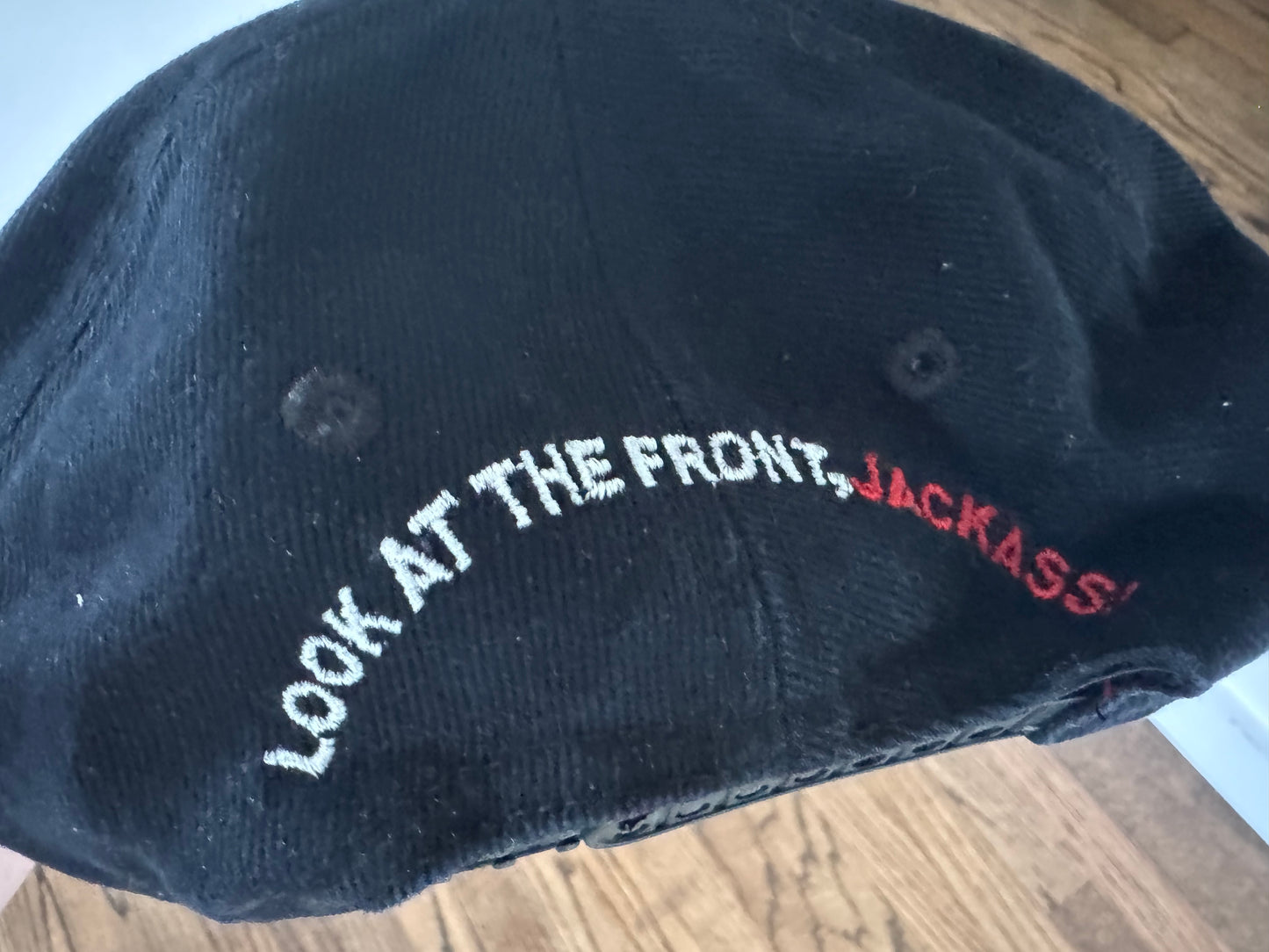 1998 WWF “Stone Cold” Steve Austin “Look at the front, Jackass” SnapBack hat
