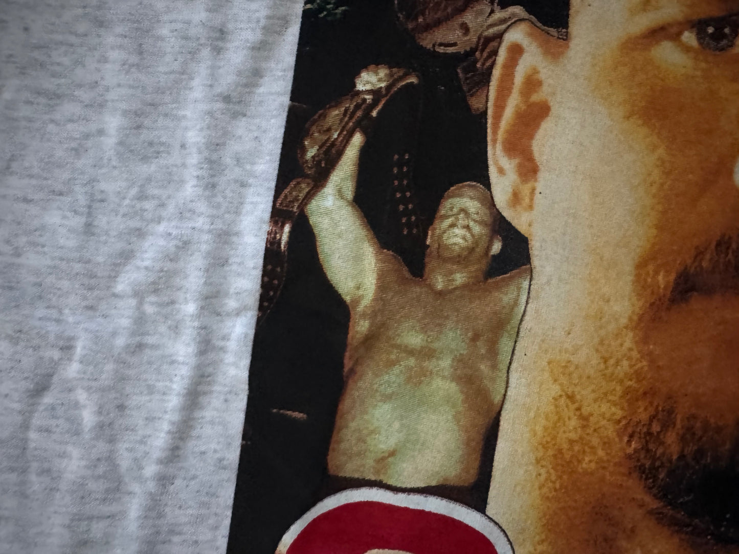 2000 WWF “Stone Cold” Steve Austin two sided parking lot bootleg shirt featuring Farooq