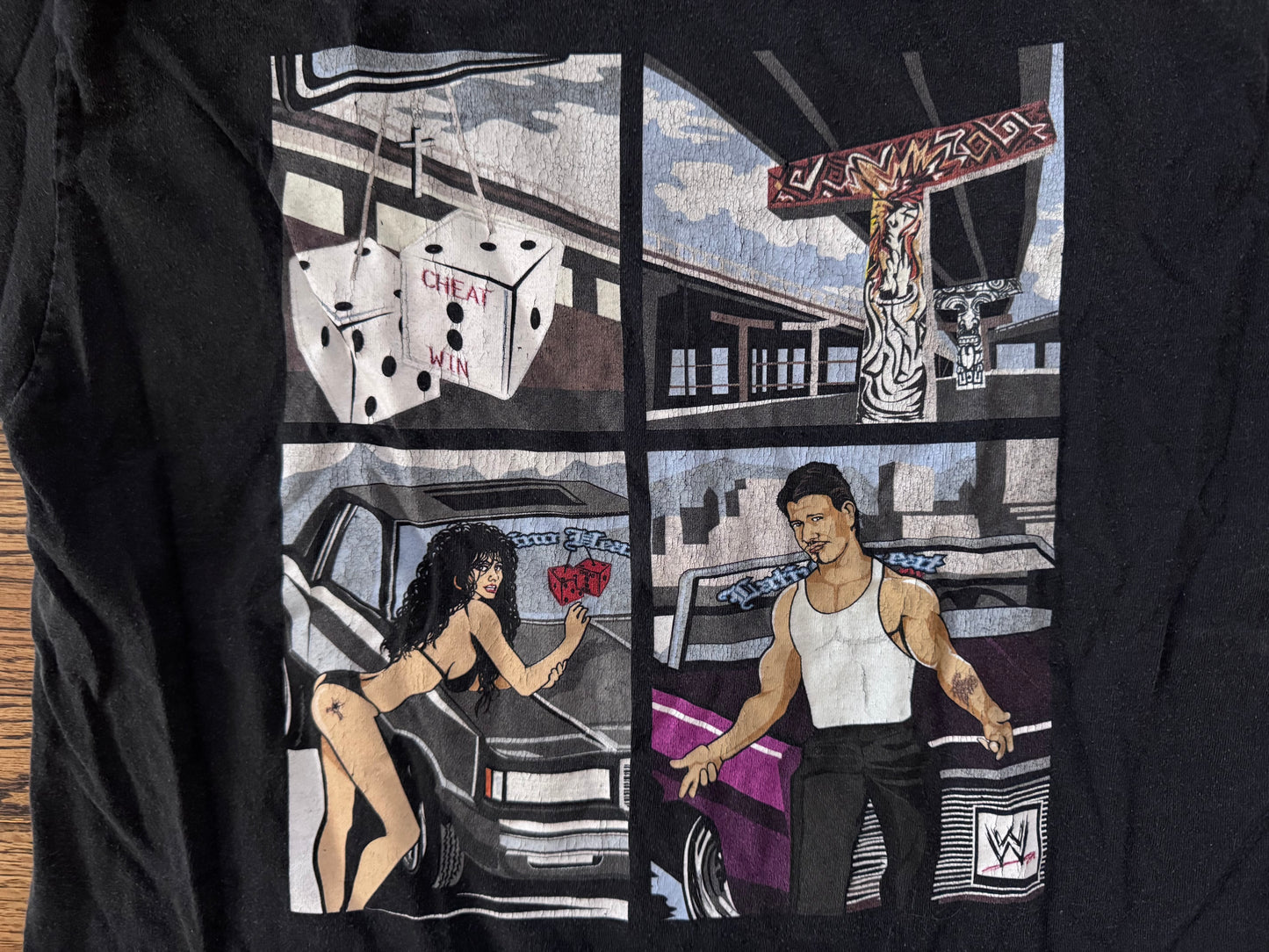 2005 WWE Eddie Guerrero “Latino Heat” GTA shirt