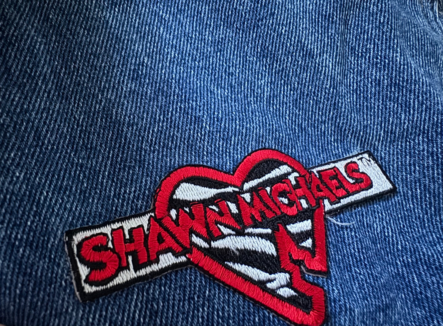 1996 WWF “The Heartbreak Kid” Shawn Michaels denim jacket