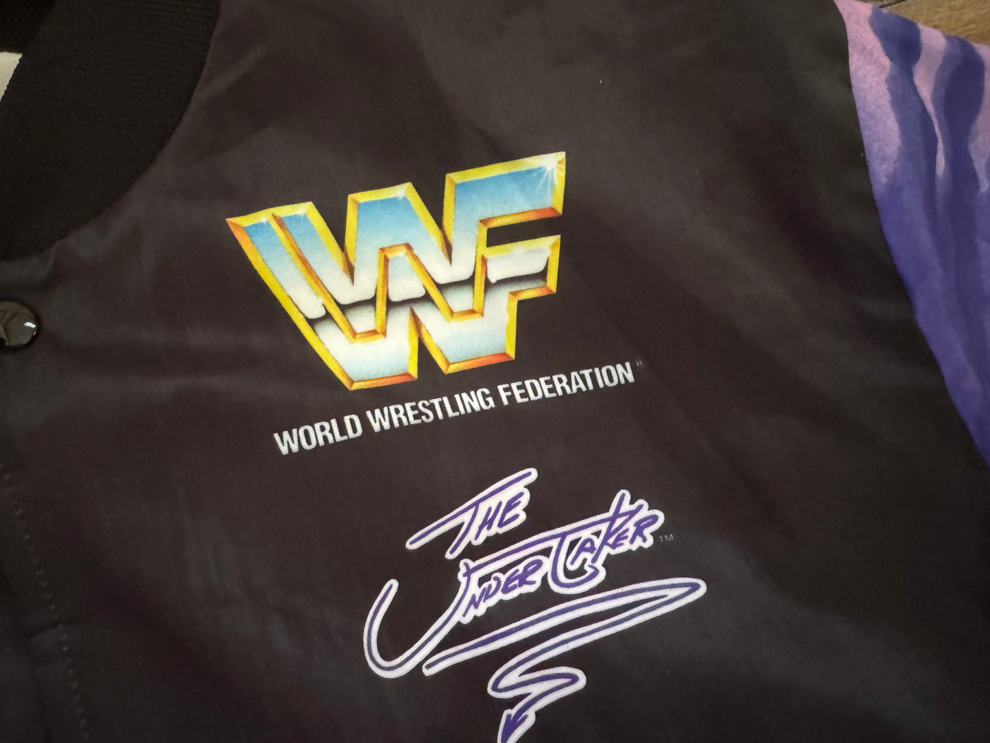 1993 WWF Undertaker Chalkline jacket