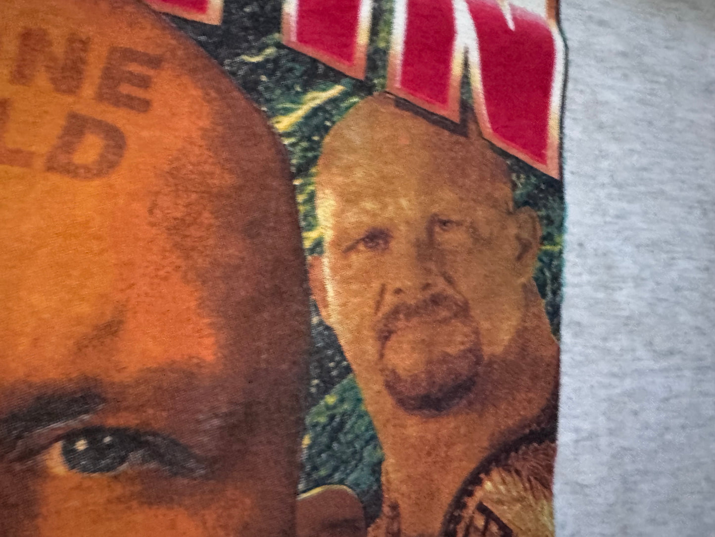 2000 WWF “Stone Cold” Steve Austin two sided parking lot bootleg shirt featuring Farooq